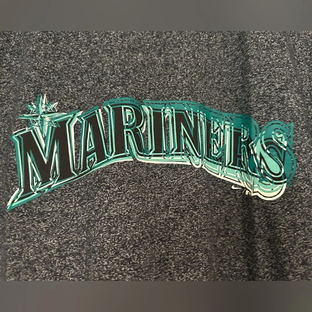 Nike Men's Gray Blue Mariners‎ T-Shirt